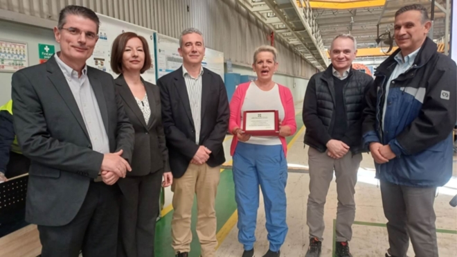 Hellenic Cables-Honorable mention for the contribution of Hellenic Cables to the blood bank of the Corinth General Hospital.