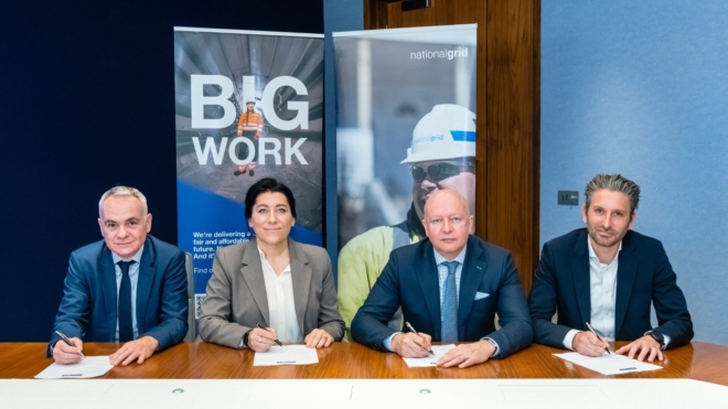 Hellenic Cables-Hellenic Cables and Jan De Nul signed a framework agreement with National Grid for strategic HVDC interconnections